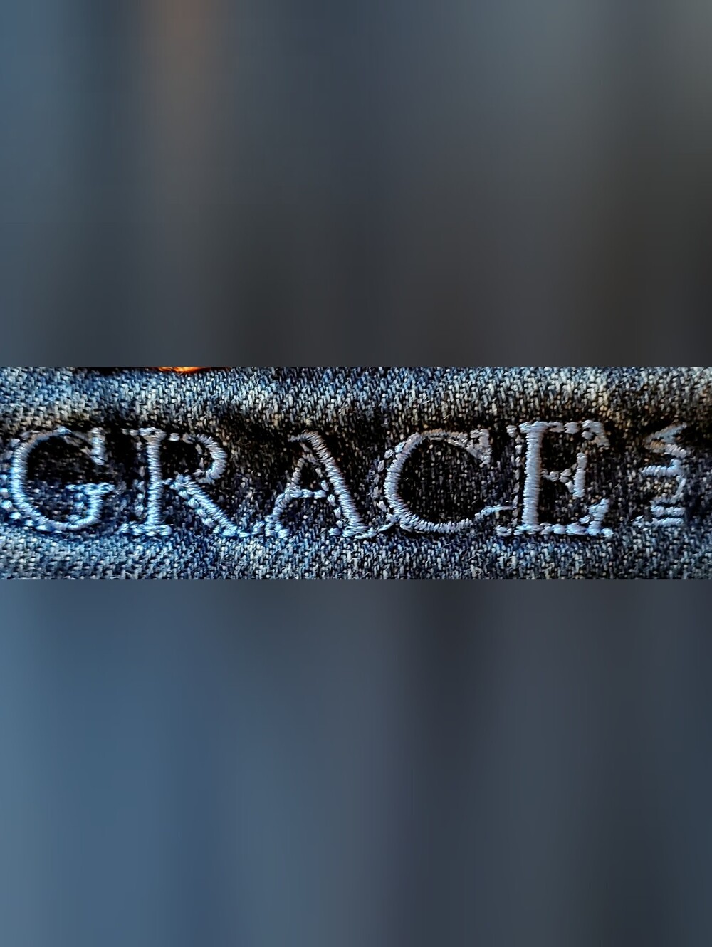 Grace in LA Light Blue Skinny Jeans with Floral Embroidery Sz 28 - Picture 2 of 11